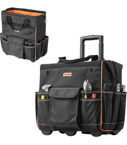 STANLEY 18 Inch Soft Tool Bag on Wheels in Resistant 600 x 600